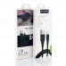 Кабель Micro USB KONI STRONG KS-64m пропускает ток 3A 1 метр белый