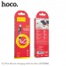 Кабель силиконовый 25 см HOCO X21 Plus MicroUSB Silicone 0.25m белый