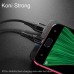 Кабель Micro USB Koni Strong Nobility flash charging KS11m 1.2m черный