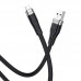 Кабель силиконовый HOCO MicroUSB Angel silicone X53 1 м черный