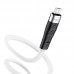 Кабель силиконовый HOCO MicroUSB Angel silicone X53 1 м черный