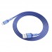Кабель HOCO Micro USB Prime charging data cable X65 1м синий