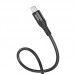 Кабель HOCO Micro USB Creator silicone charging data cable X72 1м белый