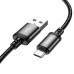 Кабель HOCO X91 Micro-USB Radiance charging data cable 3m черный