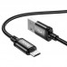 Кабель HOCO X91 Micro-USB Radiance charging data cable 3m черный
