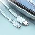 Кабель HOCO Micro USB Crystal color silicone charging data cable X97 |1m, 2.4A|