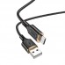 Кабель HOCO Micro USB Goldentop charging data cable X95 1м черный