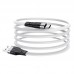 Кабель HOCO X53 USB - Type-C Angel silicone charging силиконовый 1m, 3 ампера скоростной черный