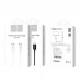 Кабель Hoco X23 Skilled charging data cable Type-C to Type-C 3 ампера черный 1м