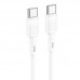 Кабель HOCO Type-C to Type-C Victory charging data cable X83 черный 1 метр
