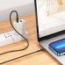 Кабель HOCO Type-C to Type-C Victory charging data cable X83 черный 1 метр