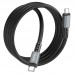 Кабель HOCO Type-C to Type-C Strength charging data cable X85 1m 60W белый