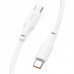 Кабель HOCO Type-C to Type-C Force fast charging data cable X93 1 метр 60 вт белый