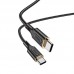 Кабель HOCO X95 Goldentop charging data cable Type-C to Type-C 1m 60W черный