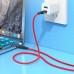 Кабель HOCO X95 Goldentop charging data cable Type-C to Type-C 1m 60W черный