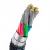 Кабель Baseus Type-C Crystal Shine Series Fast Charging Data Cable 2m 100W CAJY000501