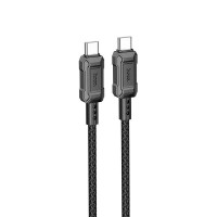 Кабель HOCO X94  Leader - Type-C to Type-C - 1 метр 60W черный 6931474794321
