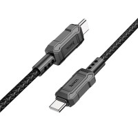 Кабель HOCO X94  Leader - Type-C to Type-C - 1 метр 60W черный 6931474794321