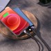 Кабель HOCO U95 Combo 2in1 USB to Type-C и Lightning Freeway PD шнур 20вт черный