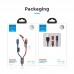 Кабель JOYROOM S-M376  - combo Micro USB / Lightning + Type-C 1.3m 3.5A