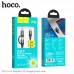 Кабель HOCO Combo 2-in-1 Type-C to Type-C/Lightning Exquisito PD charging cable X50 черный 60W