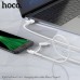Кабель двойной HOCO Combo dual 2 in 1 Micro USB - Type-C Cool X54 белый