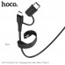 Кабель двойной HOCO Combo dual 2 in 1 Micro USB - Type-C Cool X54 белый