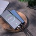 Кабель HOCO U95 Combo 2in1 Type-C to Type-C / Lightning Freeway PD charging data cable 60W черный