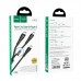 Кабель HOCO Combo Type-C to Type-C/Type-C Super U102 1.5m 100W разветвитель черный