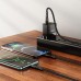 Кабель HOCO Combo Type-C to Type-C and Lightning Super U102 1.5m черный