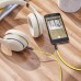 Кабель HOCO AUX audio cable UPA16 1 метр желтый
