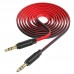 Кабель аудио HOCO UPA16 AUX audio cable 2 метра красный