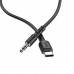 Кабель HOCO Type-C to Aux Digital audio conversion cable UPA17 юсб-с на 3.5мм черный