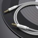 Кабель HOCO AUX audio cable UPA19 аудио шнур папа папа 1 м серый