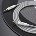 Кабель HOCO AUX audio cable UPA19 аудио шнур папа папа 1 м серый