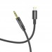 Кабель HOCO UPA19 AUX to Lightning digital audio conversion 1 м белый