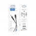 Кабель HOCO UPA19 AUX to Lightning digital audio conversion 1 м белый