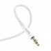 Кабель HOCO AUX to Type-C digital audio conversion cable UPA19 белый 1 метр
