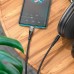 Кабель HOCO 3.5mm to Type-C Transparent Digital audio conversion cable UPA25 1 м