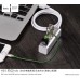 Концентратор адаптер хаб HOCO Line machine HB1 1 USB-A to 4 USB серый