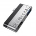HUB адаптер BOROFONE Type-C DH2 |4K HDMI. USB 3.0|