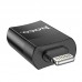 Переходник HOCO Lightning to USB female adapter UA17 адаптер папа мама