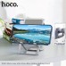 Подставка для телефона HOCO PH43 Main-way ultra-thin alloy folding desktop stand серебро