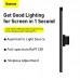 Десктоп-лампа скринбар BASEUS i-wok Series USB Asymmetric Light Source Screen Hanging Light (fighting) Pro