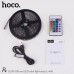 Лента на светодиодах RGB HOCO USB cool LED color light strip DL30 |4M, 20RGB Mode, Remote|