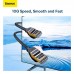 Кабель Baseus high Speed Seven types of RJ45 10Gigabit network cable (round cable) |5m|