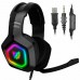 Наушники игровые с подсветкой ONIKUMA K10 Gaming with LED черные