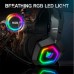 Наушники игровые с подсветкой ONIKUMA K10 Gaming with LED черные