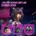 Наушники ONIKUMA Gaming CAT with LED X11 фиолетовые