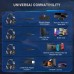 Наушники проводные полноразмерные ONIKUMA X8 Gaming with RGB (с подсветкой) черные